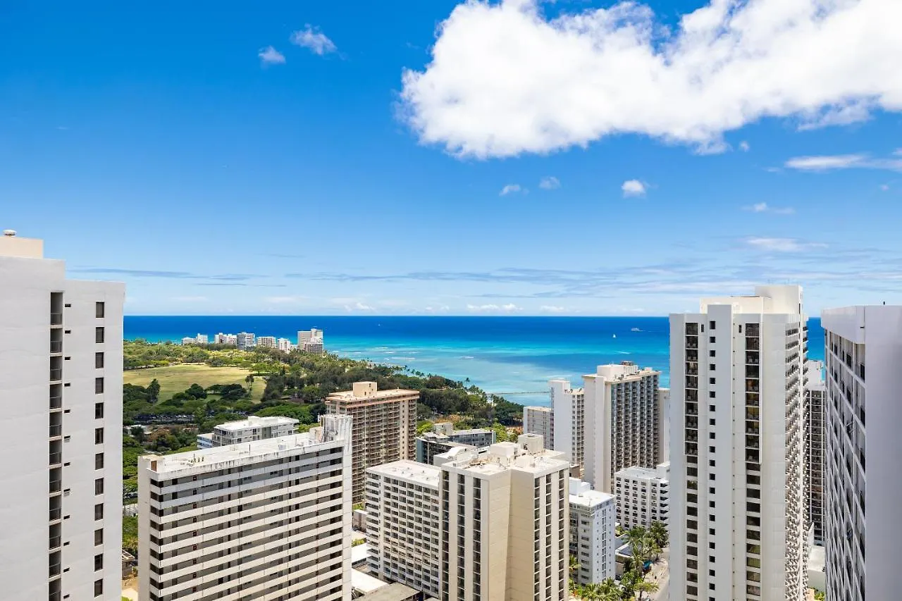 公寓 檀香山Upscale Penthouse With Ocean Views - Free Parking公寓
