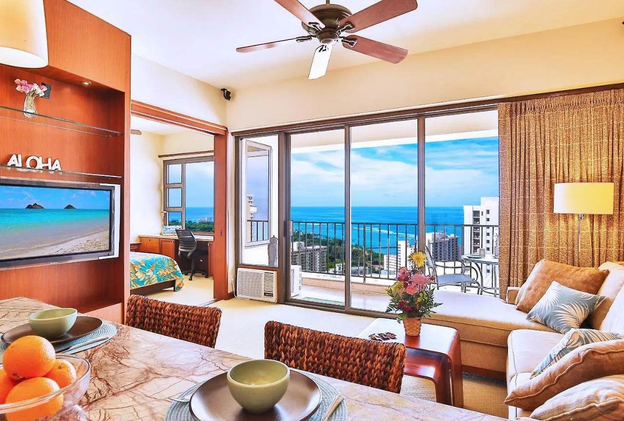 Appartamento Upscale Penthouse With Ocean Views - Free Parking Honolulu 0*,  Stati Uniti